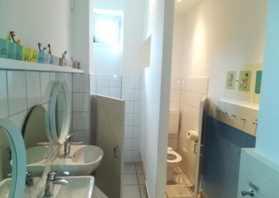 Toiletten im Kiga Maienweg
